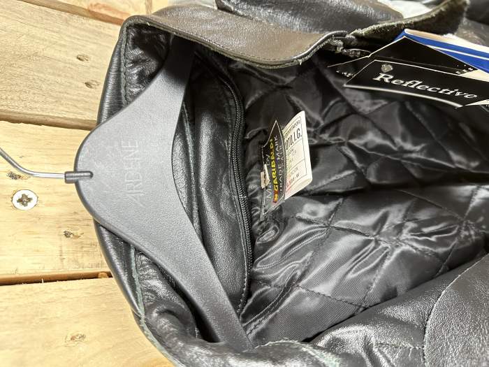 CHAQUETA T-M MOTO GARIBALDI NEGRA A