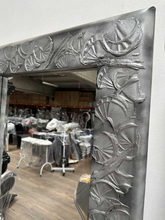 ESPEJO TOCADOR UNICO Y EXCLUSIVO ARTESANAL REF.26 - QrBox.es