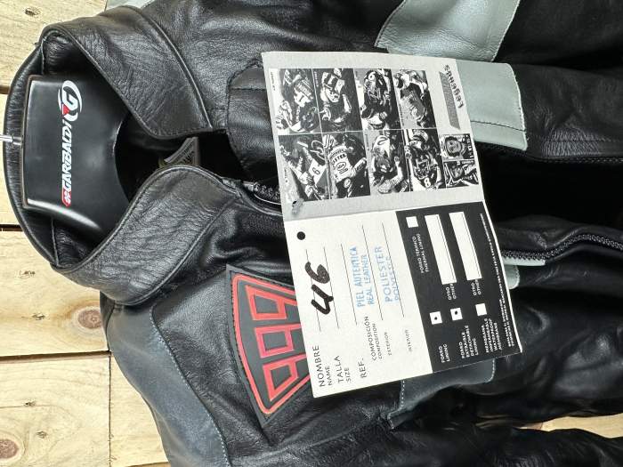 CHAQUETA T-S DE MOTO GARIBALDI NEGRA C