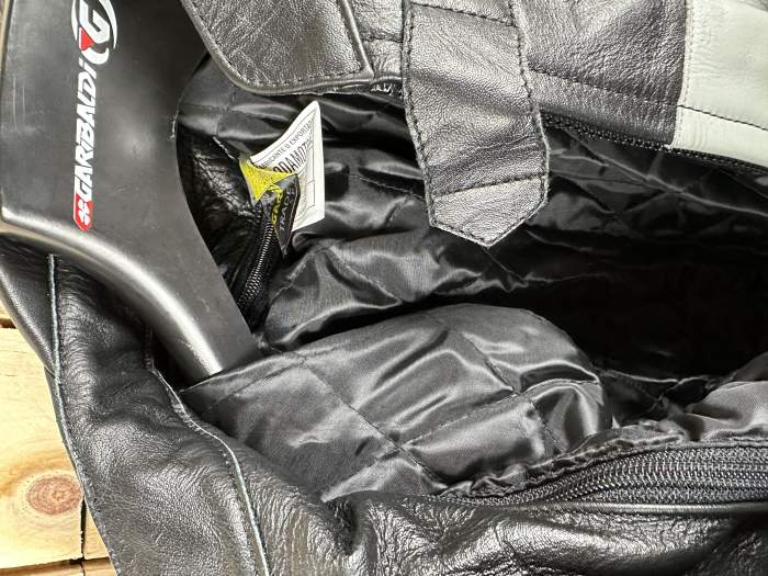 CHAQUETA T-S DE MOTO GARIBALDI NEGRA C