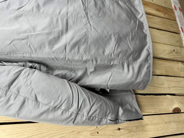 CHAQUETA T-M DE MOTO GARIBALDI GRIS IMPERMEABLE