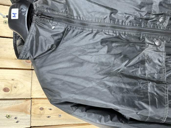 CHAQUETA T-M IMPERMEABLE GARIBALDI NEGRO