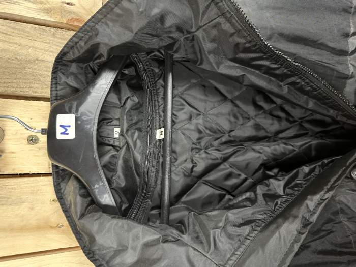 CHAQUETA T-M IMPERMEABLE GARIBALDI NEGRO