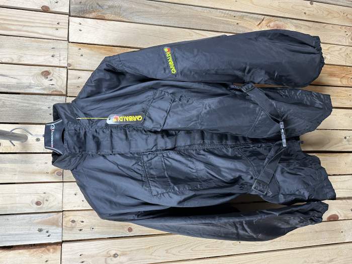 CHAQUETA T-L IMPERMEABLE GARIBALDI NEGRA 54