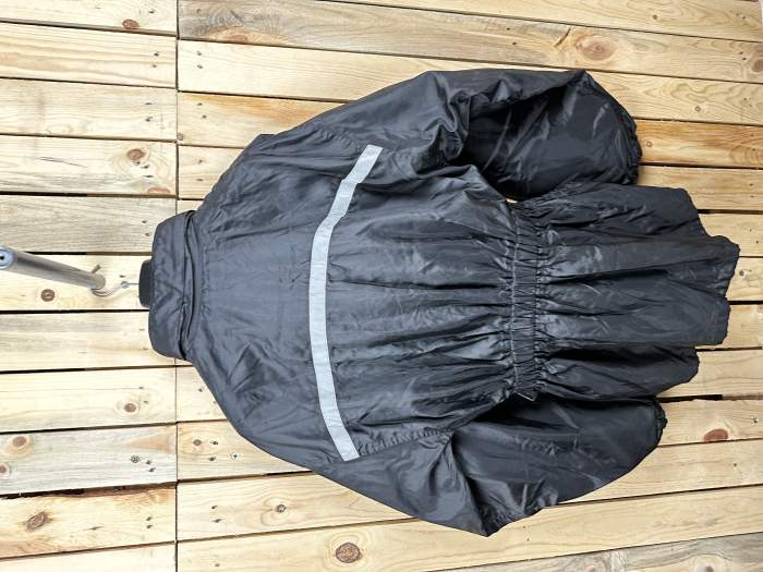 CHAQUETA T-L IMPERMEABLE GARIBALDI NEGRA 54