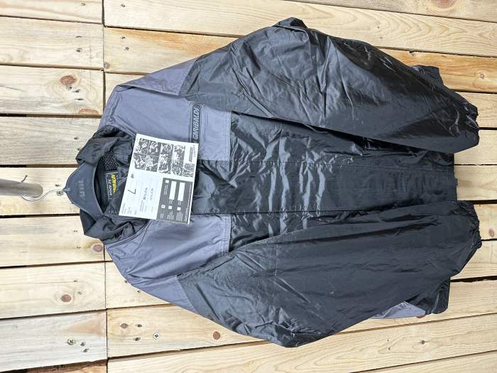 CHAQUETA T-L IMPERMEABLE GARIBALDI NEGRA 1