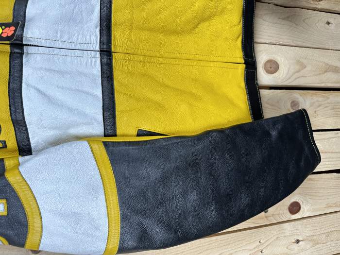 CHAQUETA T-S DE MOTO GARIBALDI AMARILLO 27 B