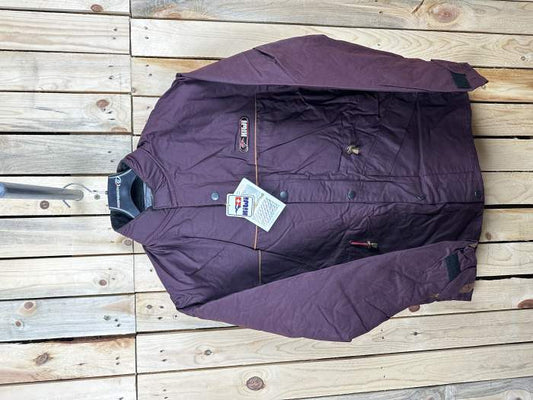 CHAQUETA T-XL IMPERMEABLE KIWI GRASA BURDEOS
