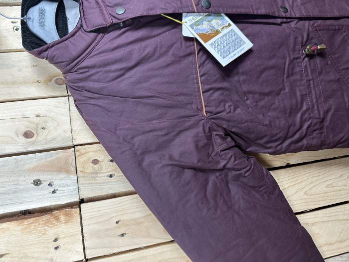 CHAQUETA T-S IMPERMEABLE KIWI GRASA BURDEOS 2