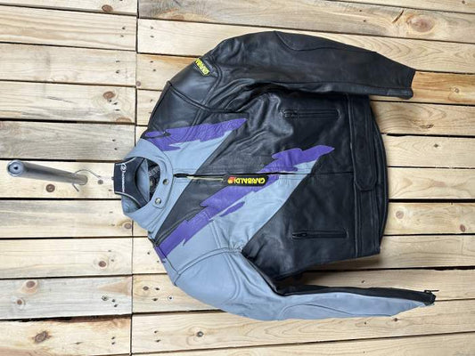 CHAQUETA T-S MOTO GARIBALDI MORADO