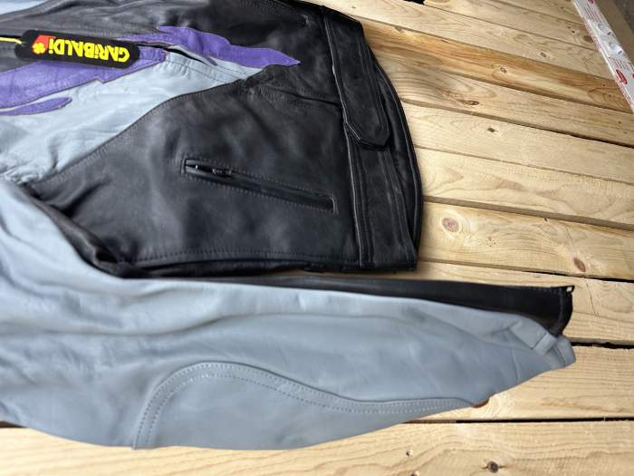 CHAQUETA T-S MOTO GARIBALDI MORADO