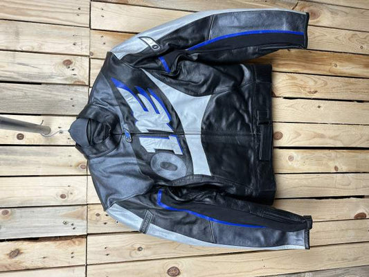 CHAQUETA T-M DE MOTO O1E NEGRA 3