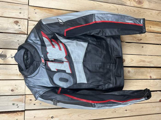 CHAQUETA T-M DE MOTO O1E NEGRA 5