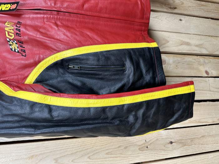 CHAQUETA T-S DE MOTO GARI CAFE RACER