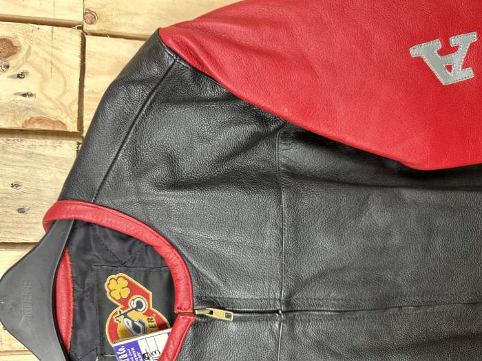 CHAQUETA T-S DE MOTO GARIBALDI HONDA NEGRO