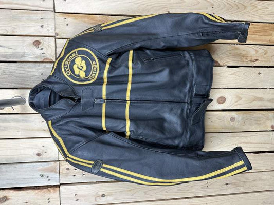 CHAQUETA T-XS DE MOTO ORIGINAL VINTAGE NEGRA