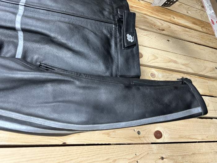 CHAQUETA T-S DE MOTO ORIGINAL VINTAGE NEGRA 2