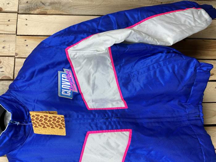 CHAQUETA T-S DE MOTO CLOVER COMPETITION AZUL 2