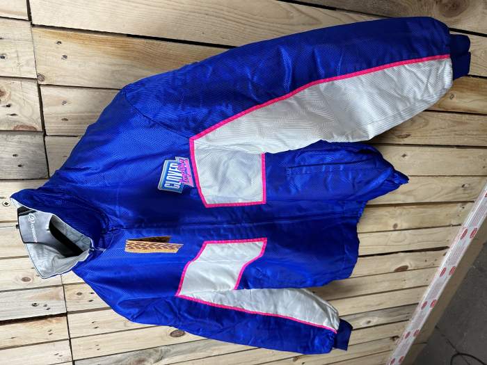 CHAQUETA T-S DE MOTO CLOVER COMPETITION AZUL 2