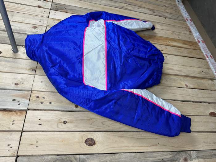 CHAQUETA T-S DE MOTO CLOVER COMPETITION AZUL 2