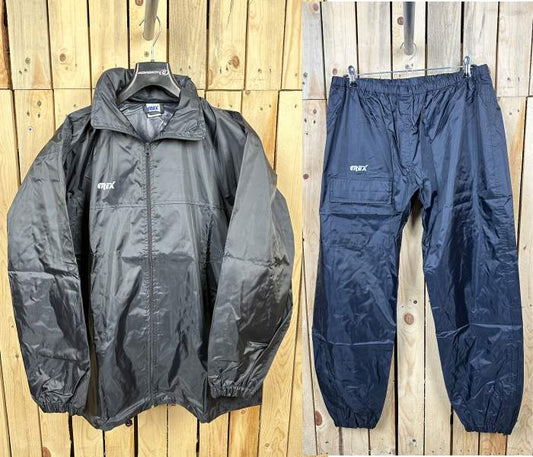 TRAJE T-L DE LLUVIA 2P IMPERMEABLE GREX NEGRO