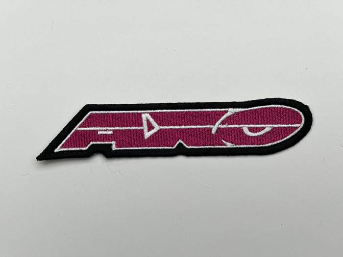 Parche Bordado AXO Rosa