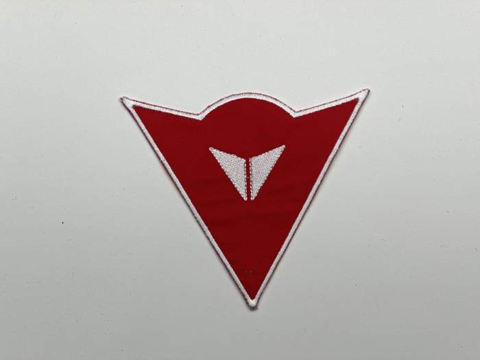 Parche Bordado Dainese Rojo