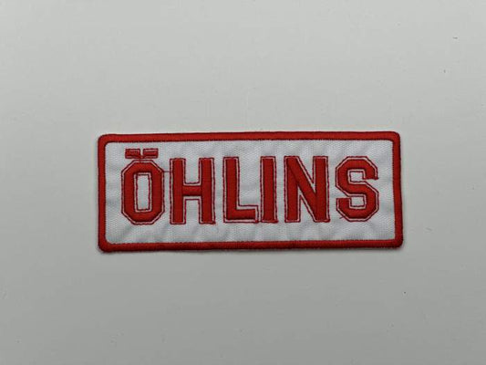 PARCHE BORDADO OHLINS