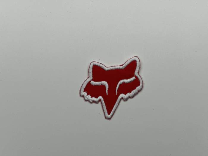 Parche Bordado FOX Rojo