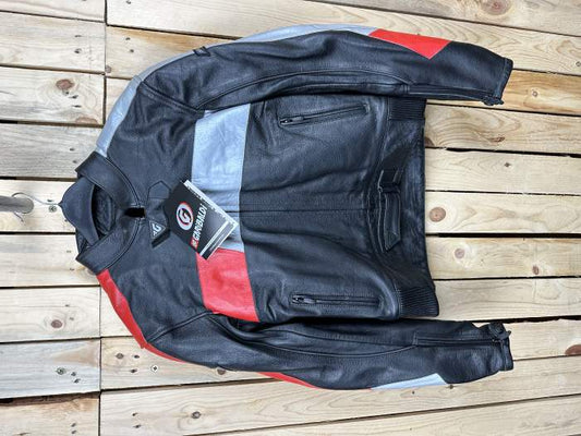 CHAQUETA T-M MUJER DE MOTO GARIBALDI NEGRA 2