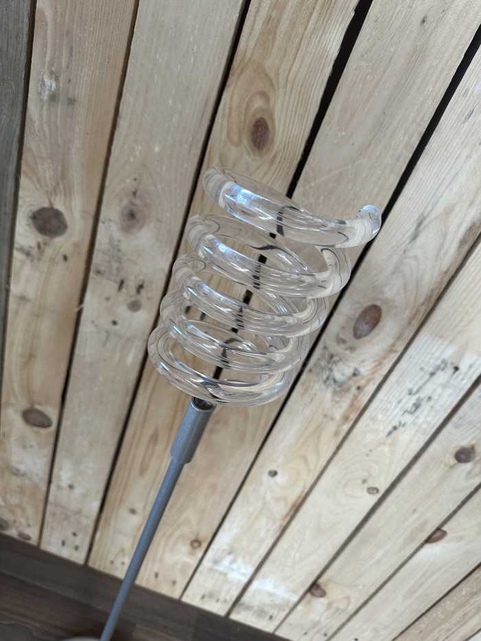 PORTASECADOR DE PIE ESPIRAL - QrBox.es