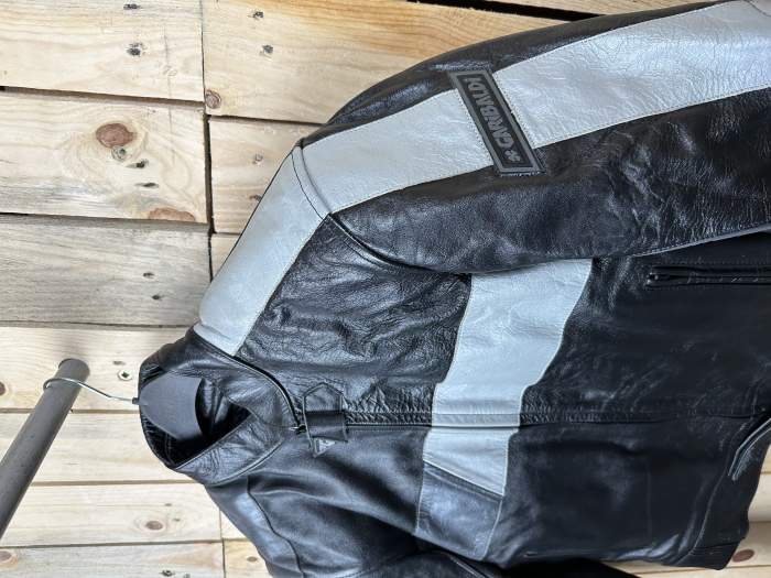CHAQUETA T-M DE MOTO GARIBALDI NEGRA 6