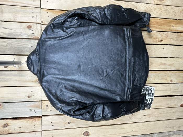 CHAQUETA T-M DE MOTO GARIBALDI NEGRA 6