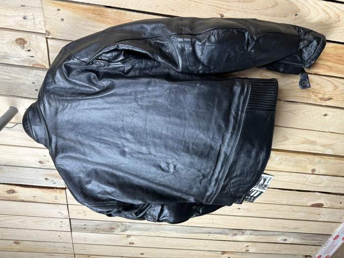 CHAQUETA T-M DE MOTO GARIBALDI NEGRA 6