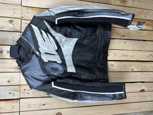 CHAQUETA T-L DE MOTO GARIBALDI O1E NEGRA 2