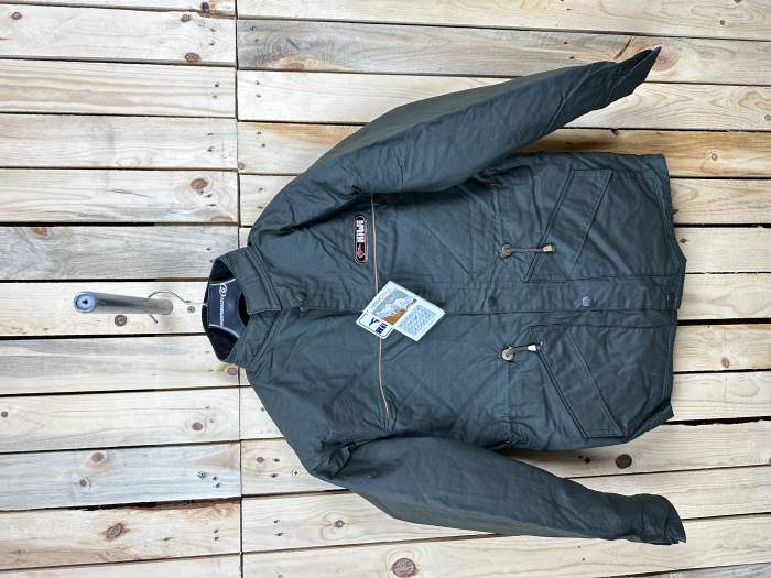 CHAQUETA T-S IMPERMEABLE KIWI GRASA VERDE