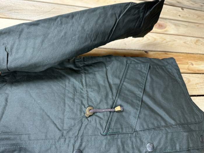 CHAQUETA T-S IMPERMEABLE KIWI GRASA VERDE