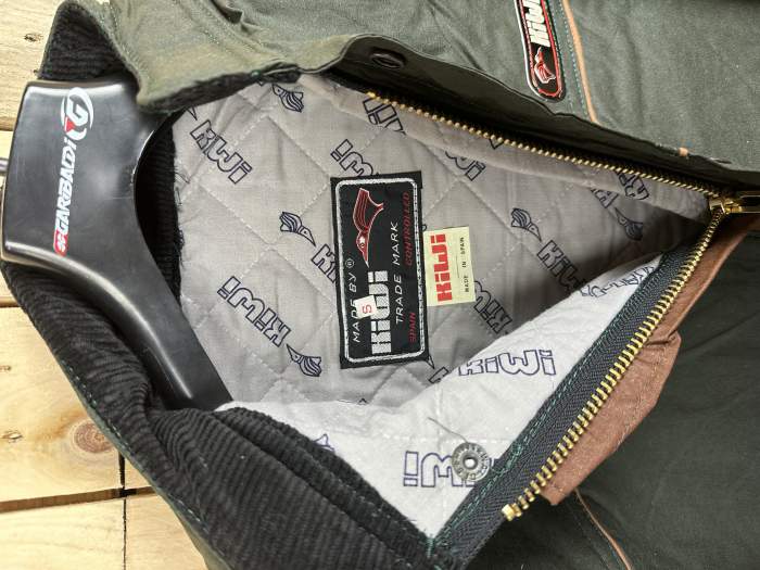 CHAQUETA T-S IMPERMEABLE KIWI GRASA VERDE