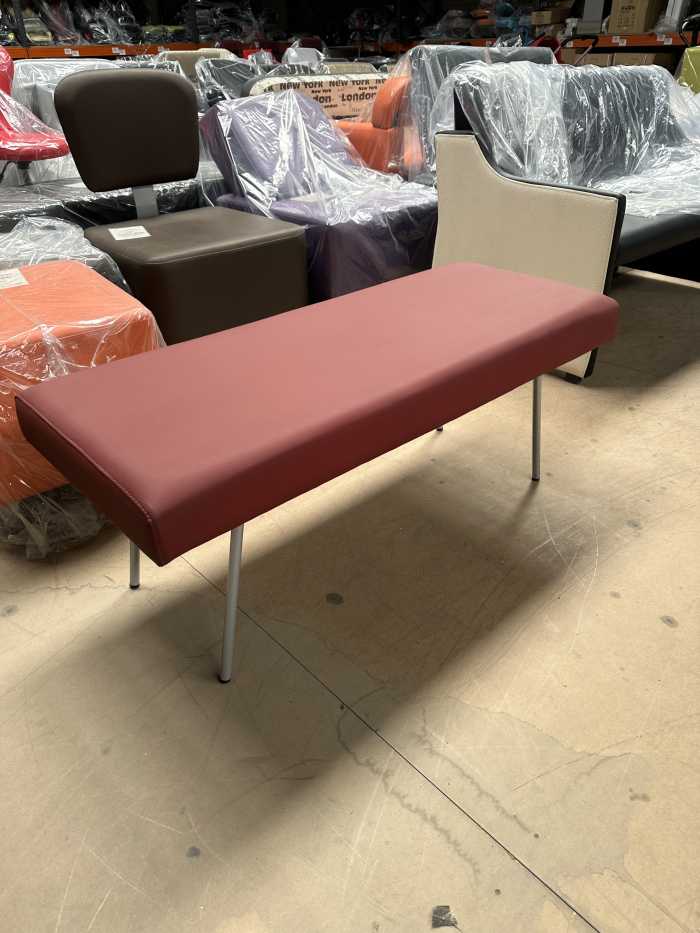 BANQUETA GRANATE - QrBox.es