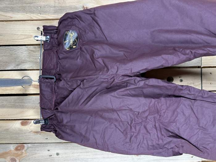 PANTALON T-M IMPERMEABLE TERMICO GRASA BURDEOS