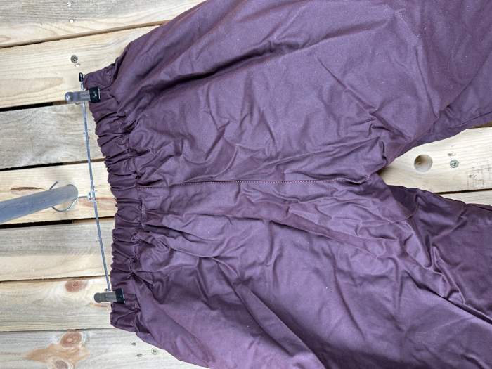 PANTALON T-M IMPERMEABLE TERMICO GRASA BURDEOS