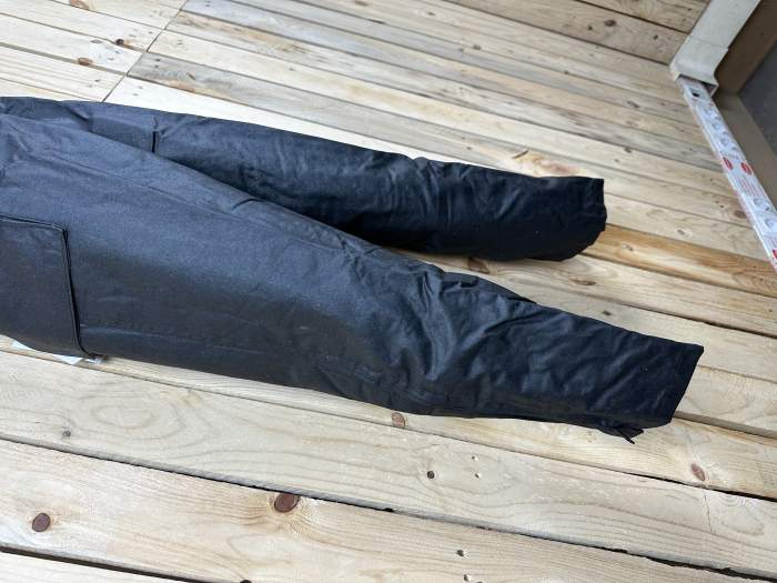 PANTALON T-S DE MOTO VASARI IMPERMEABLE GR/TR