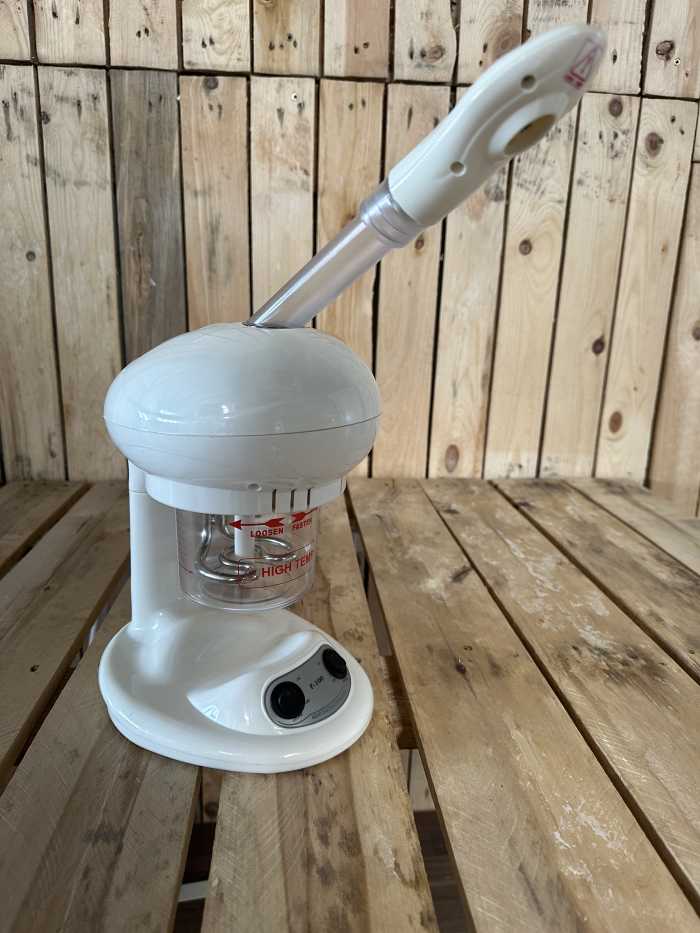 VAPOR OZONO FACIAL PORTATIL EM-100 - QrBox.es