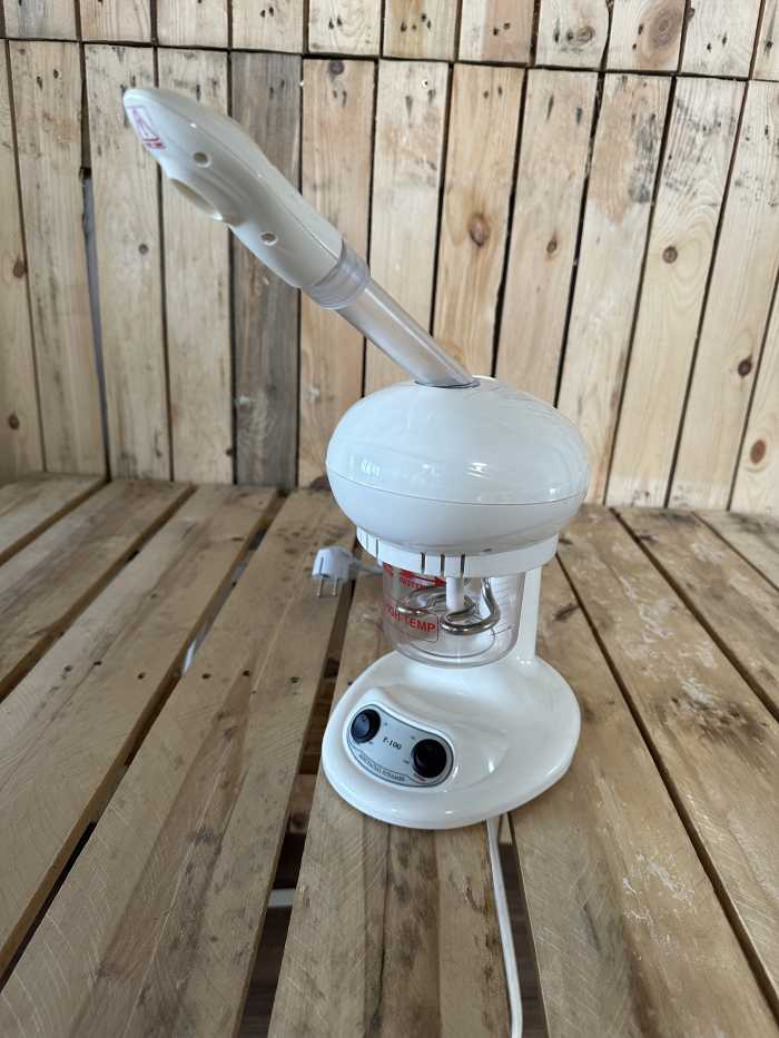 VAPOR OZONO FACIAL PORTATIL EM-100 - QrBox.es