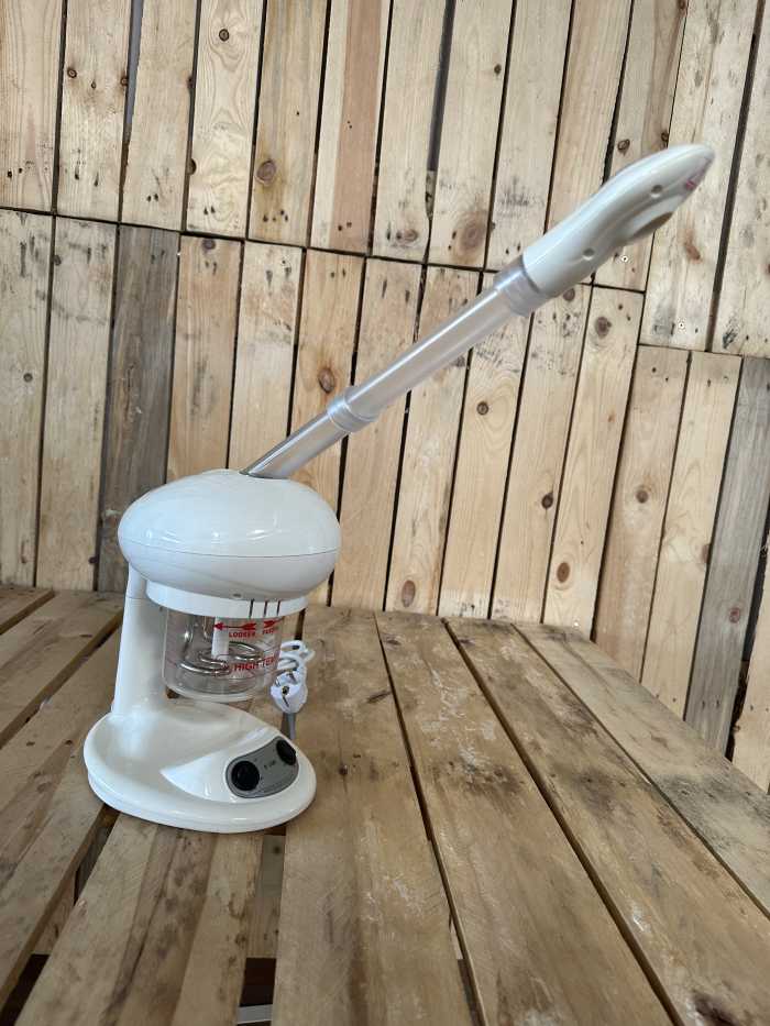 VAPOR OZONO FACIAL PORTATIL EM-100 - QrBox.es