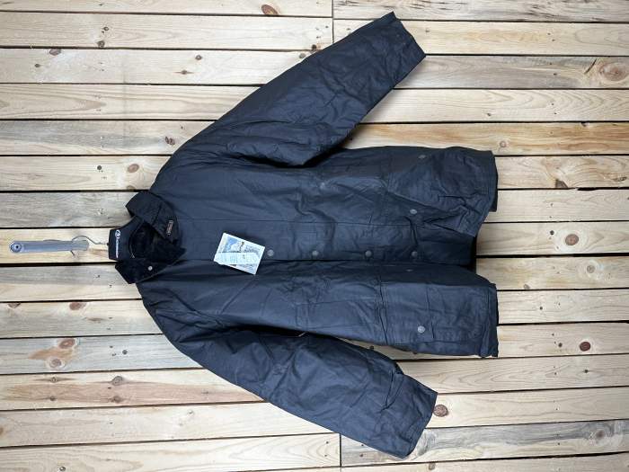 Chaqueta T-3XL Moto Garibaldi Termico Grasa Negro