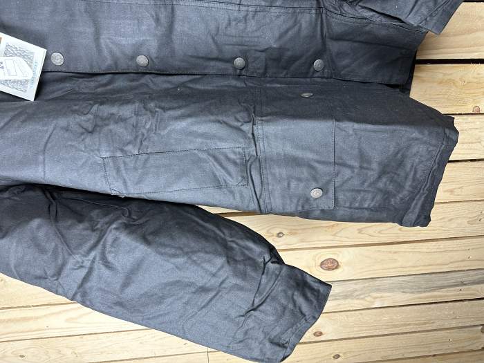 Chaqueta T-3XL Moto Garibaldi Termico Grasa Negro