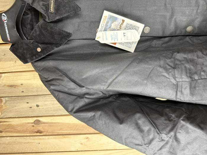 Chaqueta T-3XL Moto Garibaldi Termico Grasa Negro