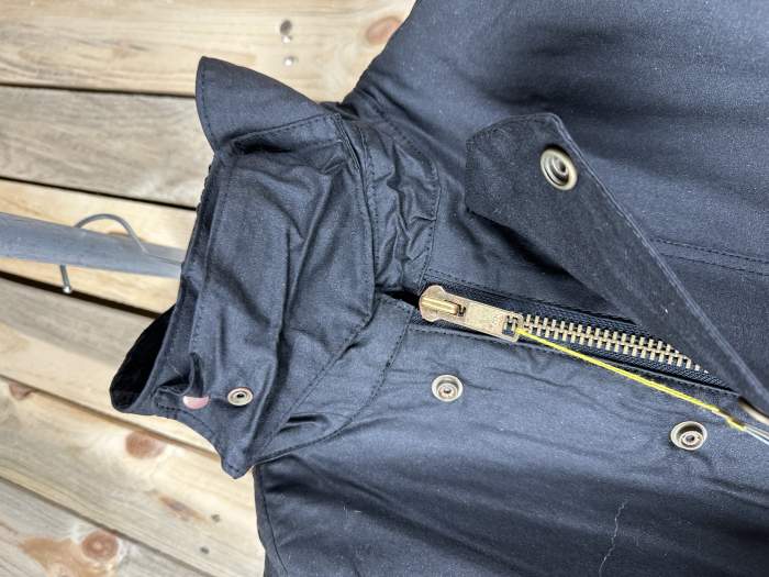 Chaqueta T-3XL Moto Garibaldi Termico Grasa Negro