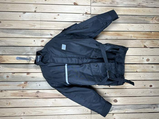 CHAQUETA T-M DE MOTO KIWI NEGRO NYLON